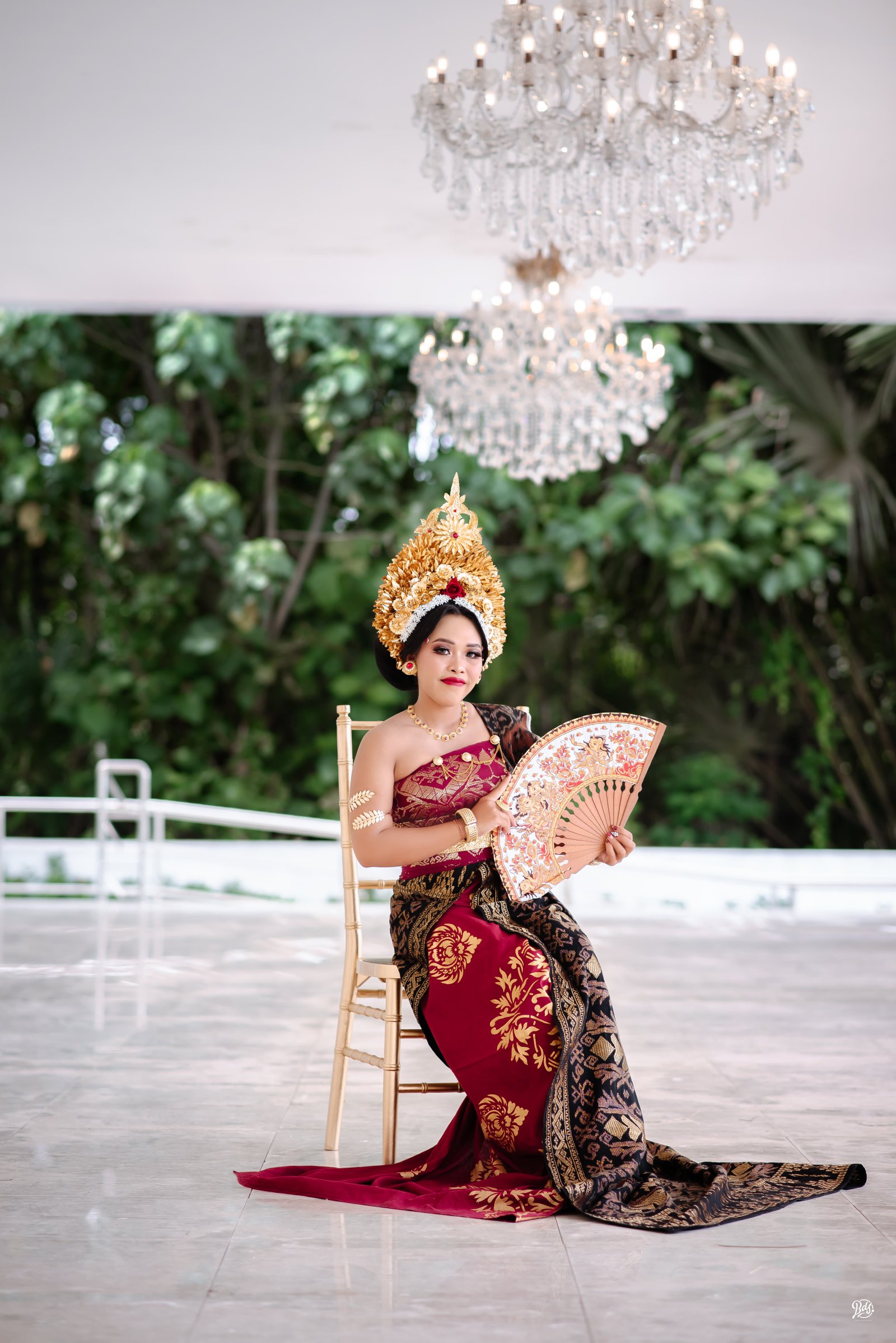 Potret pengantin wanita